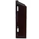 Brown Synseal Fixed Wall Plate End Cap Left Hand