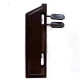 Brown Synseal Fixed Wall Plate End Cap Left Hand