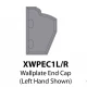 Brown Synseal Variable Wall Plate End Cap Left Hand XWPEC1