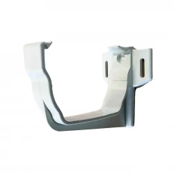 White Synseal Wall Gutter Bracket (Traditional System) 