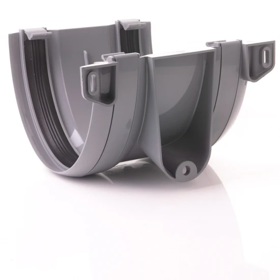 200mm Gutter Union Grey