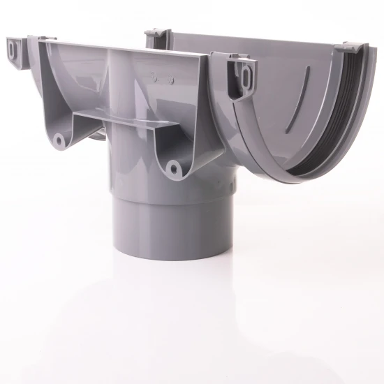 Grey 200mm Running Outlet