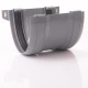 200mm Gutter Union Grey