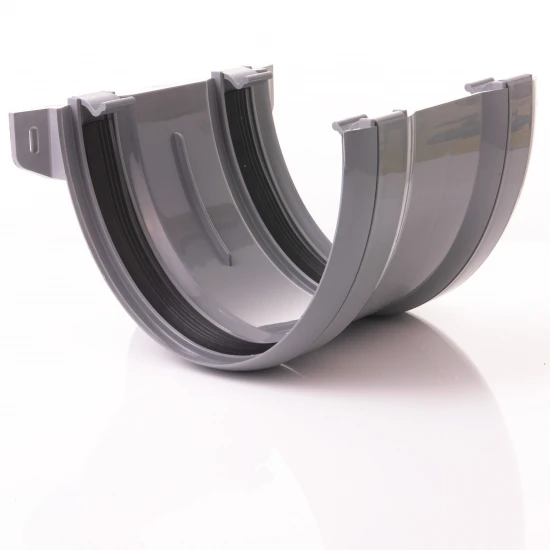 200mm Gutter Union Grey