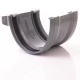200mm Gutter Union Grey