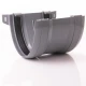 200mm Gutter Union Grey
