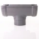 Grey 200mm Running Outlet