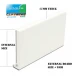 Full Replacement White 200mm 16mm x 5-metre Long