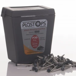 Anthracite 30mm Fixing Pins - Approx. 250 Pieces
