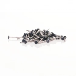 Black 30mm Plastic Head Top Pins - 200 Pieces Black 30mm Plastic Head Top Pins - 200 Pieces