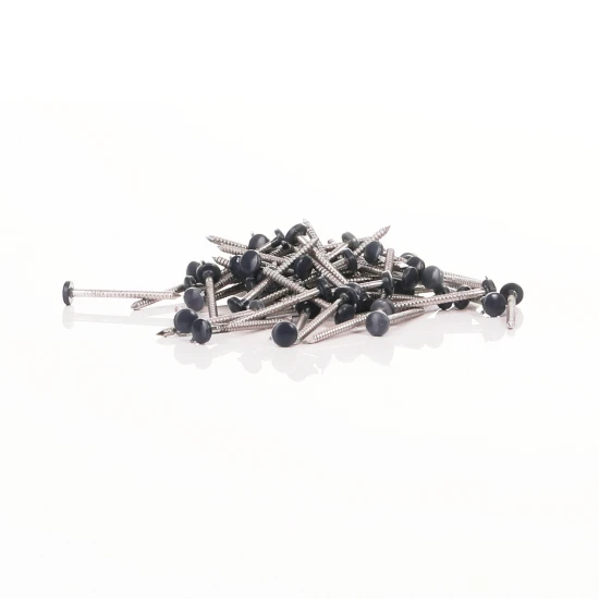 Black 30mm Plastic Head Top Pins - 200 Pieces