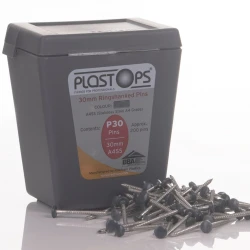 Dark Grey 30mm Fixing Pins - Approx. 250 Pieces