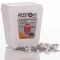 White 30mm Plastic Head Top Pins - 200 Pieces
