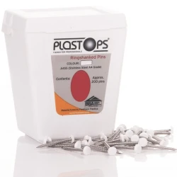 40mm White Pins