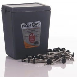 Anthracite 50mm Fixing Nails - Approx. 100 Pieces