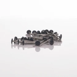 Nails - Approx. 100 Pieces Anthracite Grey Tops Nails - Approx. 100 Pieces Anthracite Grey Tops