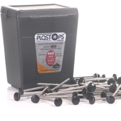 Dark Grey 65mm Fixing Pins - Approx. 100 Pieces