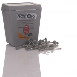 40mm Light Grey Pins