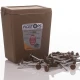 Oak Nails 50mm Plastic Head Top Pins - 100 Pieces