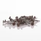 Oak Nails 50mm Plastic Head Top Pins - 100 Pieces