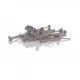 40mm Light Grey Pins 40mm Light Grey Pins