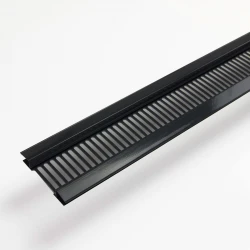 Soffit Ventilator for Hollow Soffit - Plain Anthracite Grey