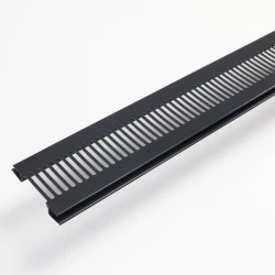 Soffit Ventilator for Hollow Soffit - Dark Grey