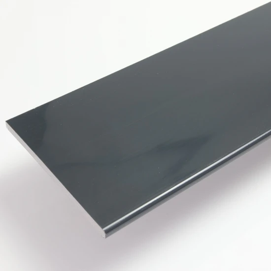 10mm x 200mm Flat Board Dark Grey
