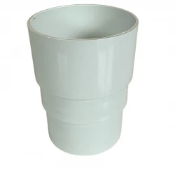 White Synseal Downpipe Coupler