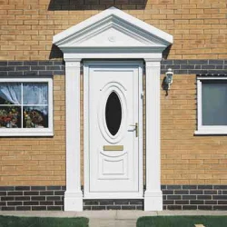 Victorian Top & Pillar Set - GRP Door Surround