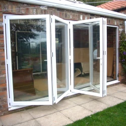uPVC Double Glazed Made to measure Bi-fold 4 Pane Folding Door