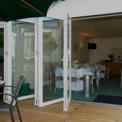 UPVC Double Glazed Made to measure Bi-fold 5 Pane Folding Door