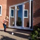 3 Panel Bifold Doors | Triple Folding Door System | Indoor-Outdoor Living