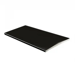 Soffit 150mm Plain Black 9mm uPVC 5m Flat Board / Soffit | Efficient Underside Solution
