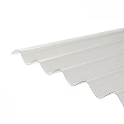 3 Inch x 2.5m Polycarbonate Corrugated Roof Clear Corrugated Roofing Sheets