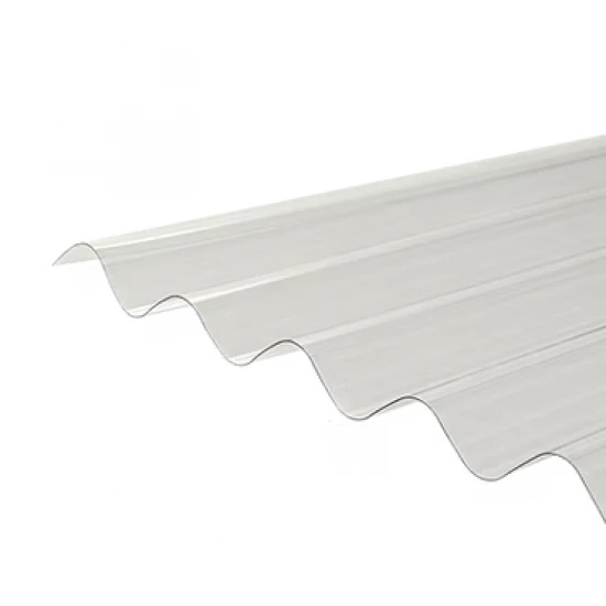 3 Inch x 2000m Polycarbonate Corrugated Roof Clear Corrugated Roofing Sheets