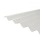 3 Inch x 2000m Polycarbonate Corrugated Roof Clear Corrugated Roofing Sheets