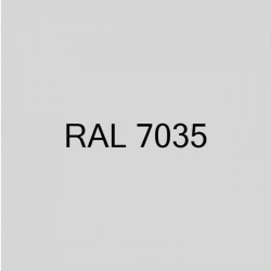 Durasid Light Grey (RAL 7035) PVC 2-Part Edge Trim 3-metre