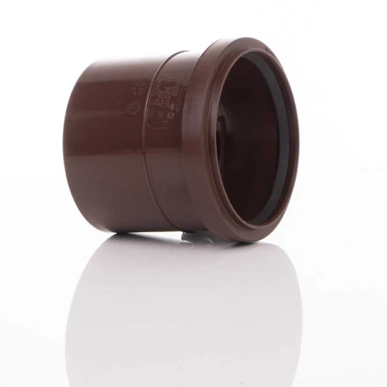Soil Pipe Joiner - 110mm Brown