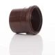 Soil Pipe Joiner - 110mm Brown