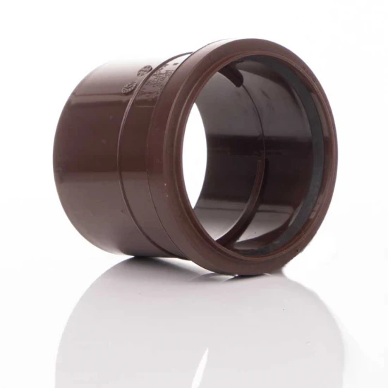 Soil Pipe Joiner - 110mm Brown