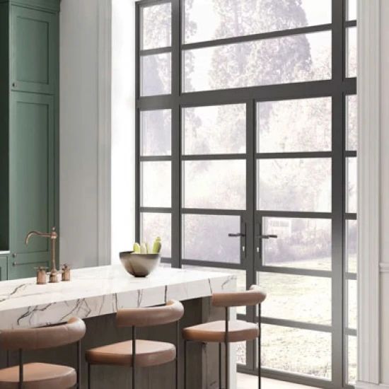 Heritage French Doors with Side Panel - Made to Measure