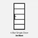 Single Heritage Aluminium Door - Slim Aesthetics