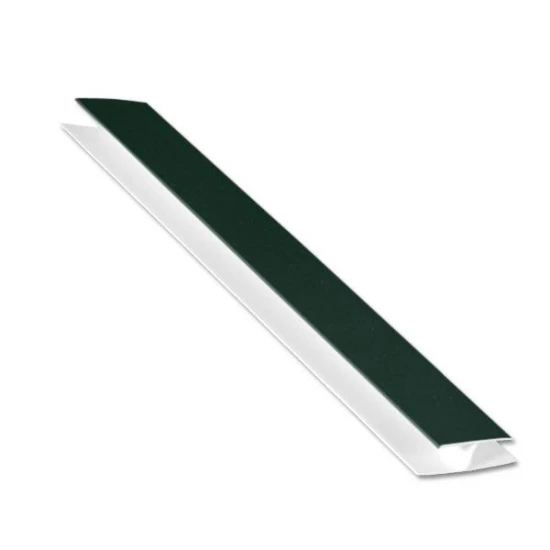 Soffit H-Trim Rustic Green 5m (RAL 6009)