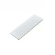 Double-Ended White 100mm Kestrel Window Cill Square End Cap for 3mm Boards
