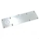 Double-Ended White 100mm Kestrel Window Cill Square End Cap for 3mm Boards