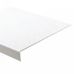 3mm White Thin UPVC Internal Window Cill Cover Board