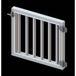Plastic Gate With Plain Spindles