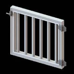 Plastic Gate With Plain Spindles Plastic Gate With Plain Spindles
