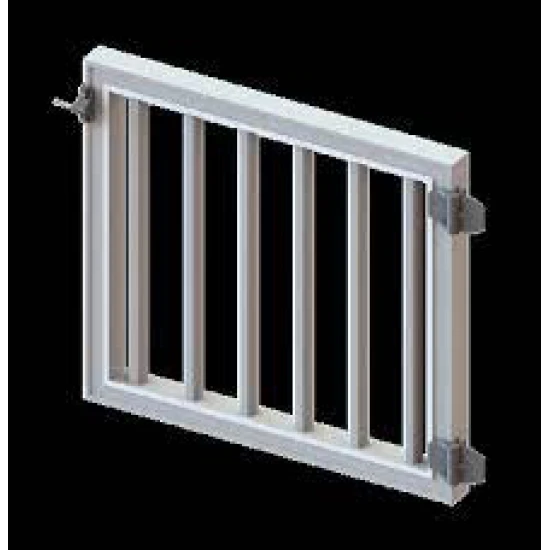 Plastic Gate With Plain Spindles Plastic Gate With Plain Spindles